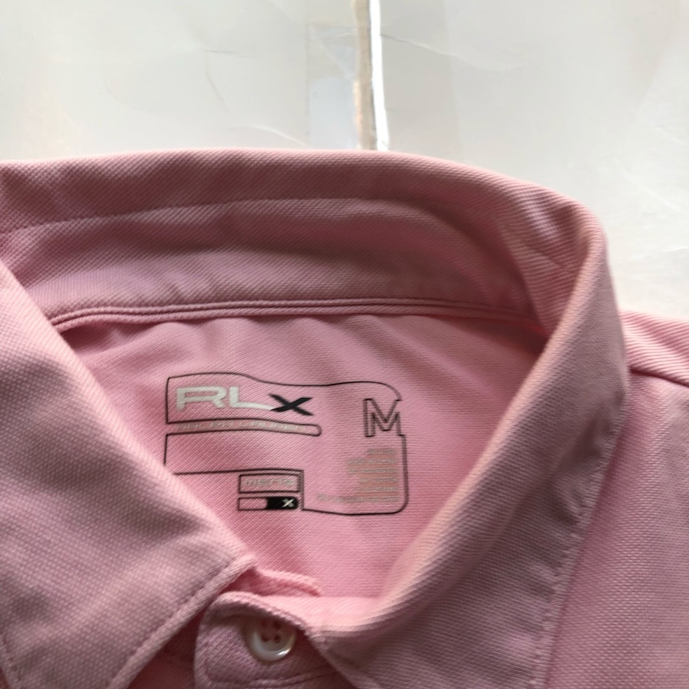 Polo Ralph Lauren RLX pink polo - Picture 3 of 7